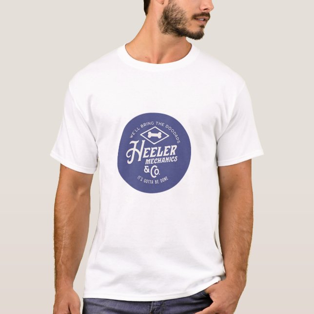 Camiseta Ideia de presentes para a Mecânica do Heeler Cute (Frente)