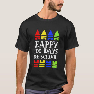 Camiseta Ideia de Professora Fofa 100º Dia Crianças 100 Dia