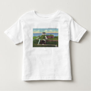 Camiseta Ideia de quartos do oficial no castelo francês
