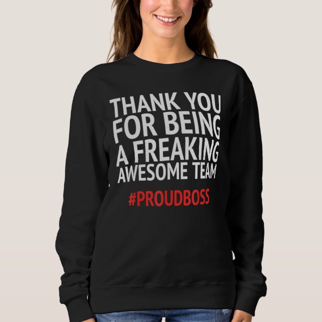 Camiseta Ideia Divertida de Agradecimento aos Funcionários  (Frente)