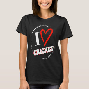 Camiseta Ideia divertida do críquete