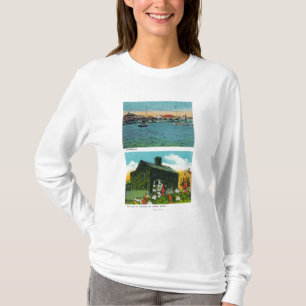 Camiseta Ideia do beira-rio, casa de campo velha da hera na