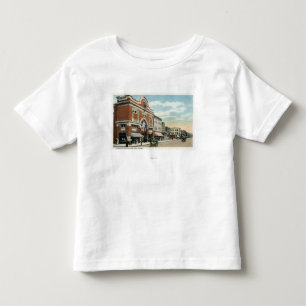 Camiseta Ideia do leste de rua principal do teatro
