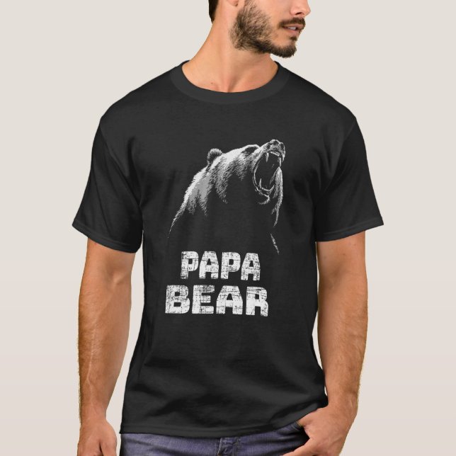 Camiseta Ideia do Pai do Urso Papa (Frente)