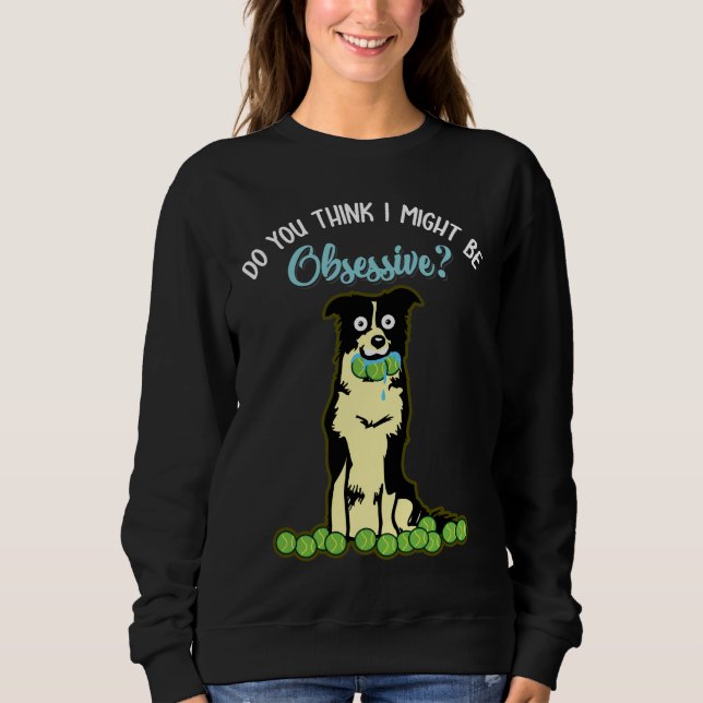 Camiseta Ideia do presente de border collie para o (Frente)