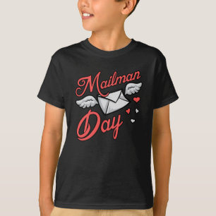 Camiseta Ideia do presente de entrega do dia do Correio do
