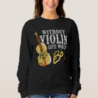Ideia do presente do violinista para o instrumento