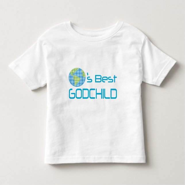 Camiseta Ideia do presente para o Godchild (mundos (Frente)
