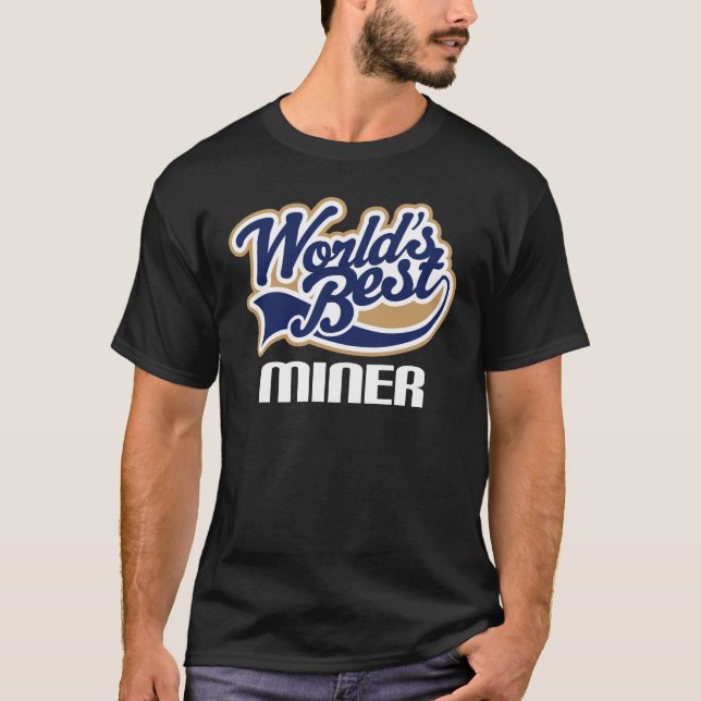 Camiseta Ideia do presente para o mineiro (mundos melhores) (Frente)