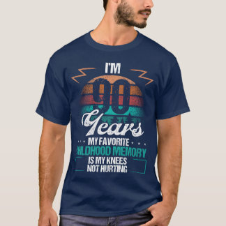 Camiseta Idéia engraçada de aniversário humorística lesão n