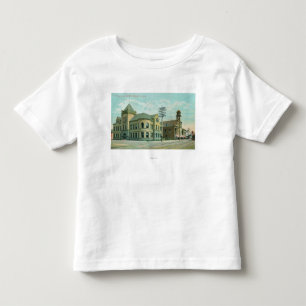 Camiseta Ideia exterior da corte HouseSanta Cruz, CA