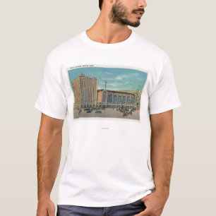 Camiseta Ideia exterior da estação norte