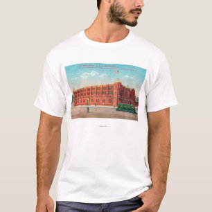 Camiseta Ideia exterior do arsenal novo Bldg do estado