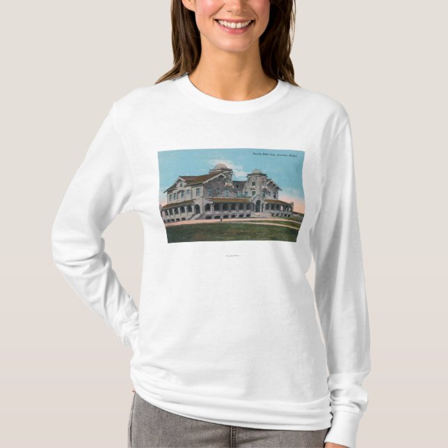 Camiseta Ideia exterior do lado norte InnJerome, (Frente)