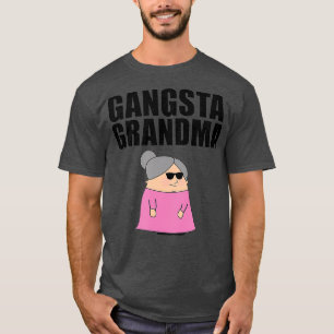 Camiseta Ideia Gangsta Grandma Gift para Gangster (2)