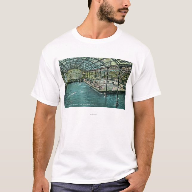 Camiseta Ideia interior dos banhos internos de Sutro (Frente)
