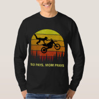 Ideia Motocross Engraçada Para Pai Mãe Filho Dirt