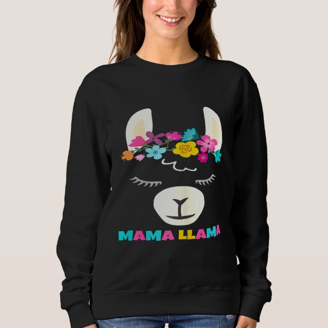 Camiseta Ideia para mães de Llama que amam alpaca (Frente)