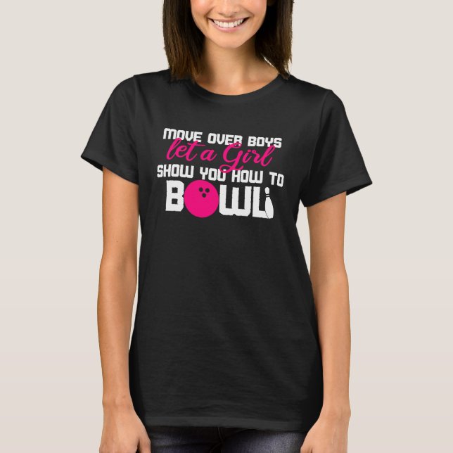 Camiseta Ideia Perfeita do Bowl do Jogo da bola de boliche (Frente)