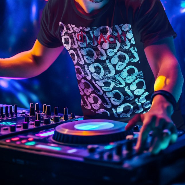 Camiseta Ideia personalizada de moda para o dj (Criador carregado)