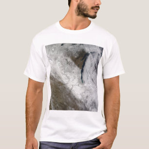 Camiseta Ideia satélite da neve e do frio