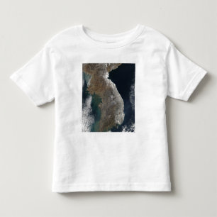 Camiseta Ideia satélite da queda de neve