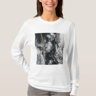 Camiseta Ideia satélite de uma pena da cinza