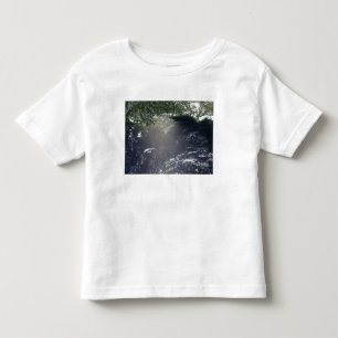 Camiseta Ideia satélite do escape do óleo