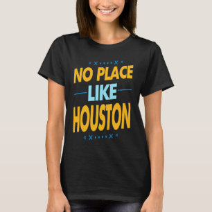 Camiseta ideia turística de houston para texas viagem souve