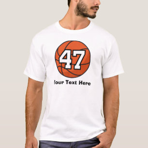Camiseta Ideia uniforme do presente do número 47 do jogador