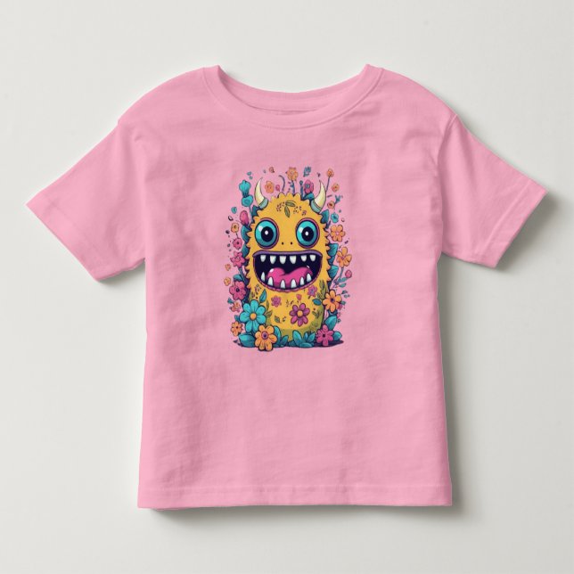 Camiseta Ideias bonitas de presentes de monstro (Frente)