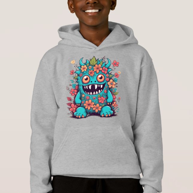 Camiseta Ideias bonitas de presentes de monstro (Frente)