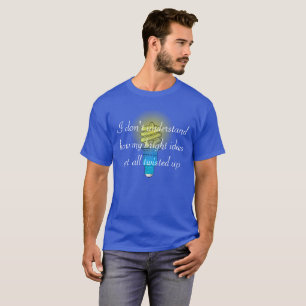 Camiseta Ideias brilhantes torcidas
