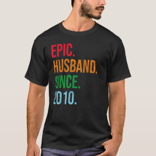 Camiseta Ideias de Aniversário de Casamento de 13 do Mens E