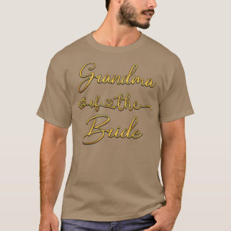 Camiseta Ideias de Chuveiro de Noiva da Avó da Noiva 