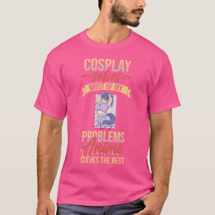 Camiseta Ideias de Cosplayer Cosplay Manga
