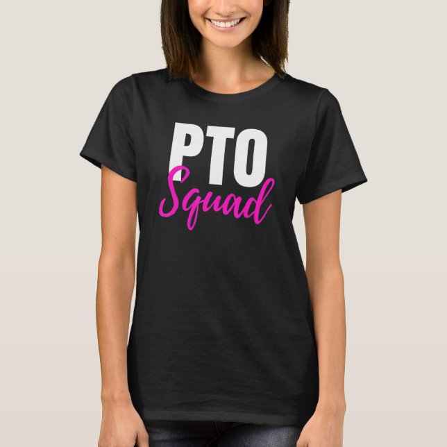 Camiseta Ideias de Organização de Professores Pto Squad (Frente)