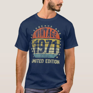 Camiseta Ideias de presente de 50 anos para marido ou mulhe