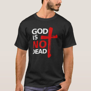 Camiseta Ideias de presentes cristãos Deus não é Bíblia ver