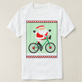 Camiseta Ideias de presentes de Natal do ciclista