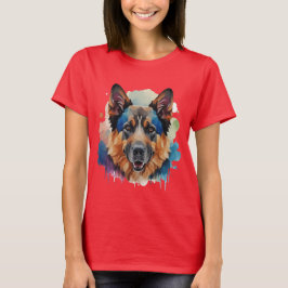 Camiseta Ideias de presentes para cães german shepherd