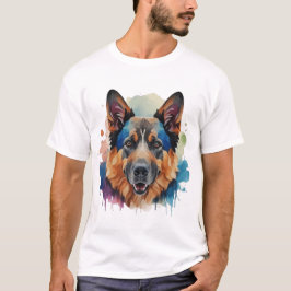 Camiseta Ideias de presentes para cães german shepherd