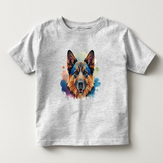 Camiseta Ideias de presentes para cães german shepherd (Frente)