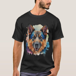 Camiseta Ideias de presentes para cães german shepherd