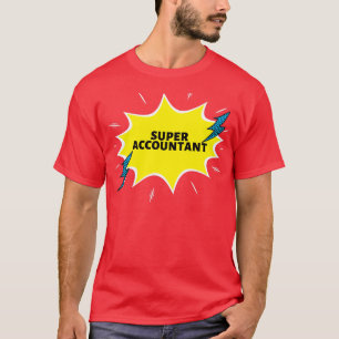 Camiseta Ideias do Super Contabilista Engraçado
