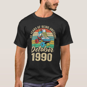Camiseta Ideias engraçadas de aniversário de 30 anos para p
