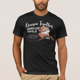 Camiseta Ideias Familiares para Tours de Cruise no Alasca