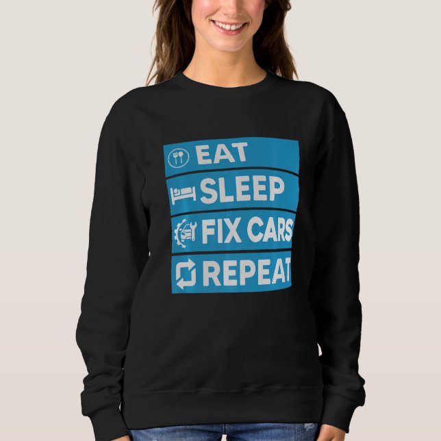 Camiseta Ideias Mecânicas Automáticas Comem Carros de Corre (Frente)