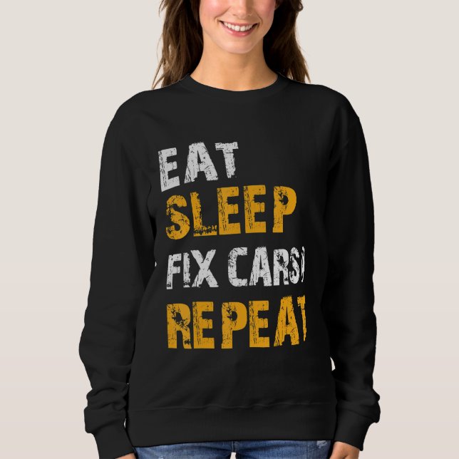 Camiseta Ideias Mecânicas Automáticas Comem Carros de Corre (Frente)