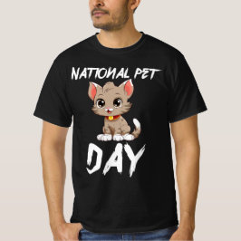 Camiseta Ideias para comemoração do Dia Nacional dos Pet